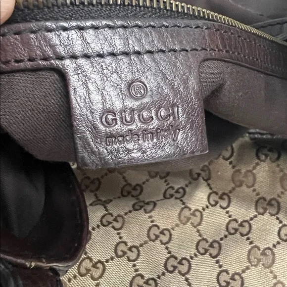 💎 authentic Gucci GG Canvas Jockey Large - Picture 10 of 16